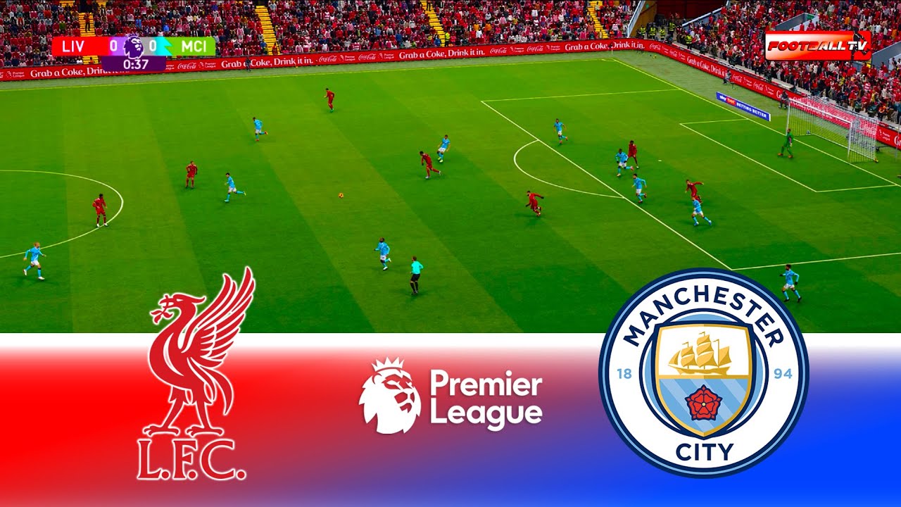 Liverpool vs Manchester City - Premier League 2025/26 | Full Match All Goals | Pes 21 Gameplay
