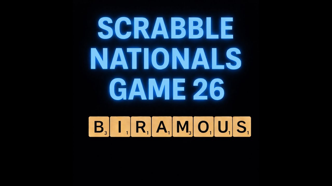 SPC Game 26 (Scrabble) -- vs Erik Salgado