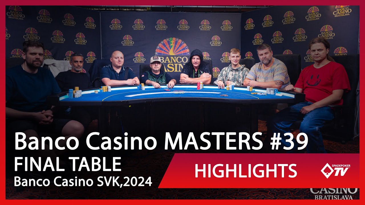 SPTV Highlights🎯Banco Casino MASTERS #39 ♠️  (Banco Casino Bratislava)