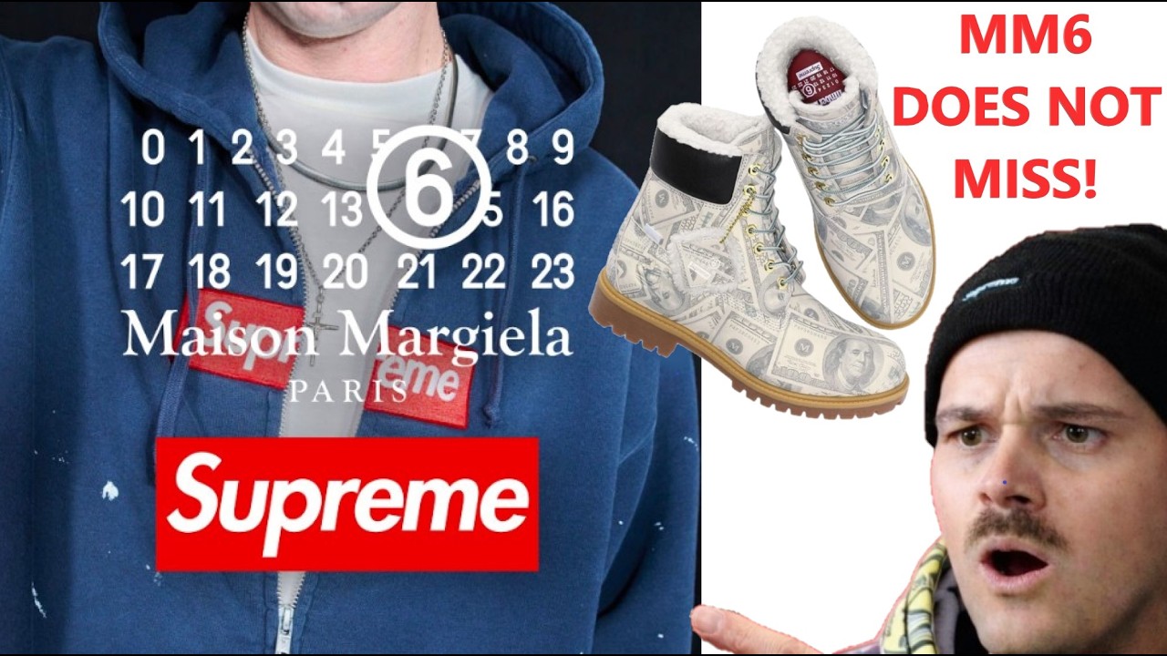 Кроссовки SUPREME x MM6 просто взорвали интернет&hellip; Полный обзор 🔥