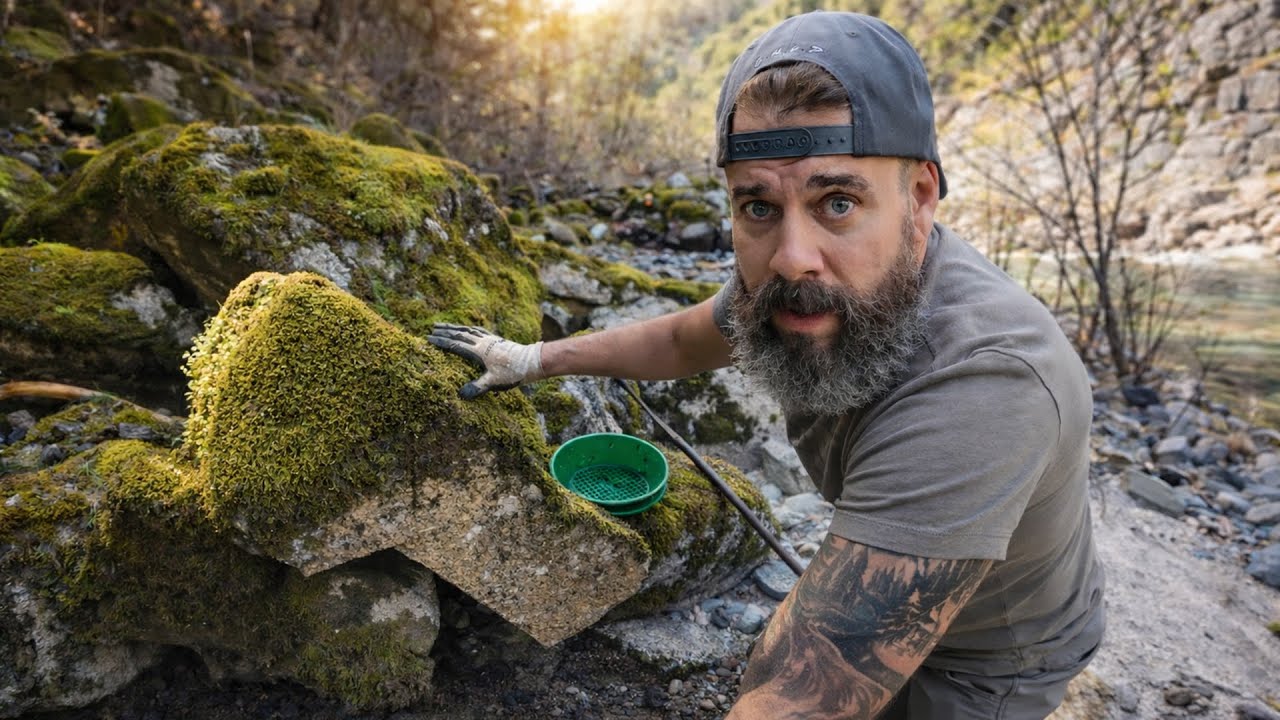 Panning for Gold in California - Sierra Nevada Mountains