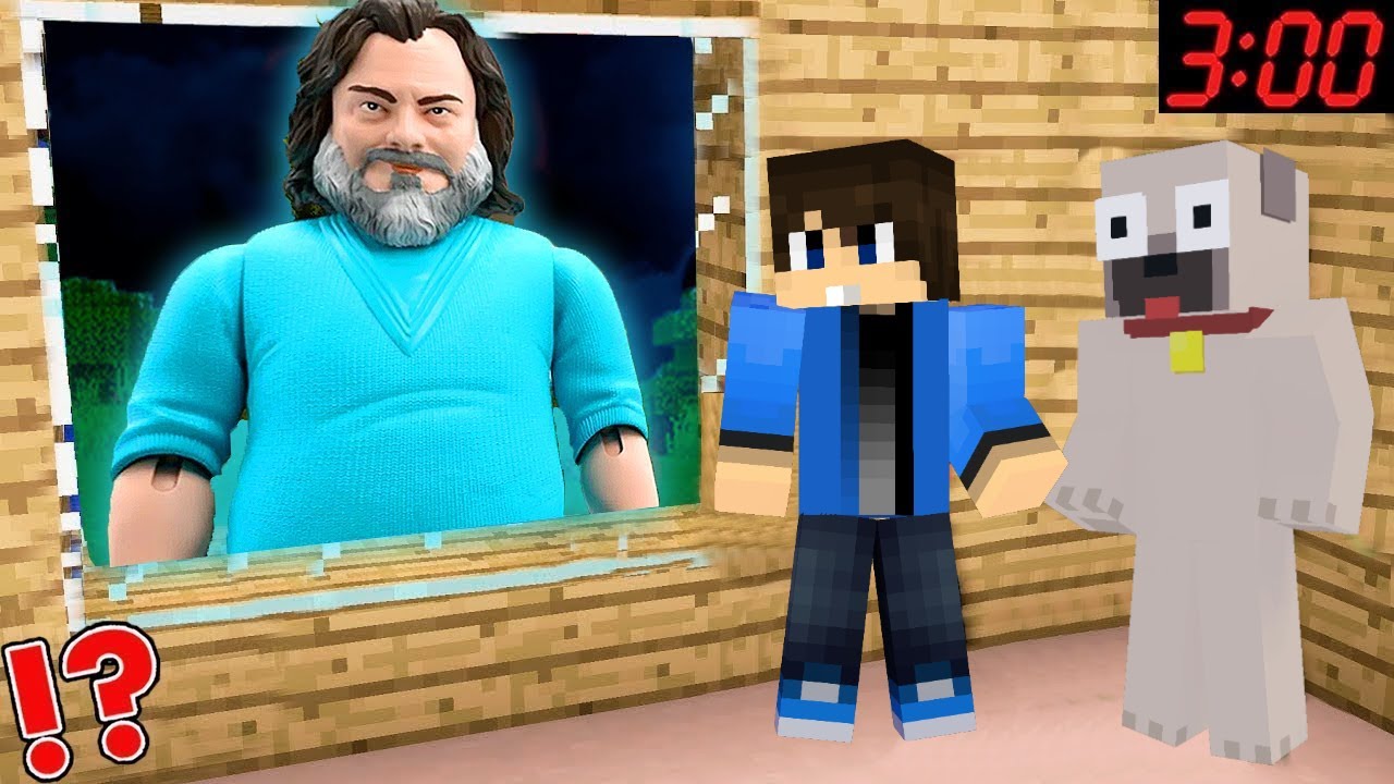MIT KERES STEVE AZ ABLAKOMBAN A MINECRAFTBAN!