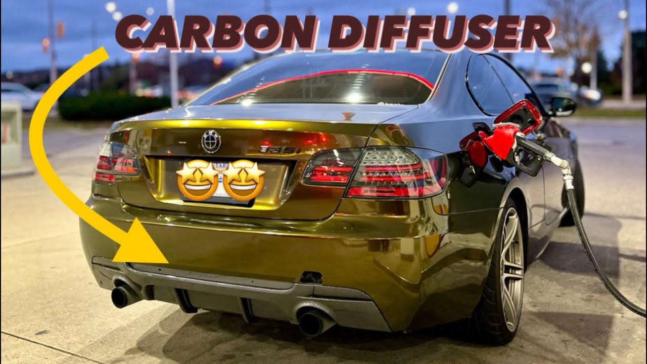 CARBON DIFFUSER INSTALL E92 335i