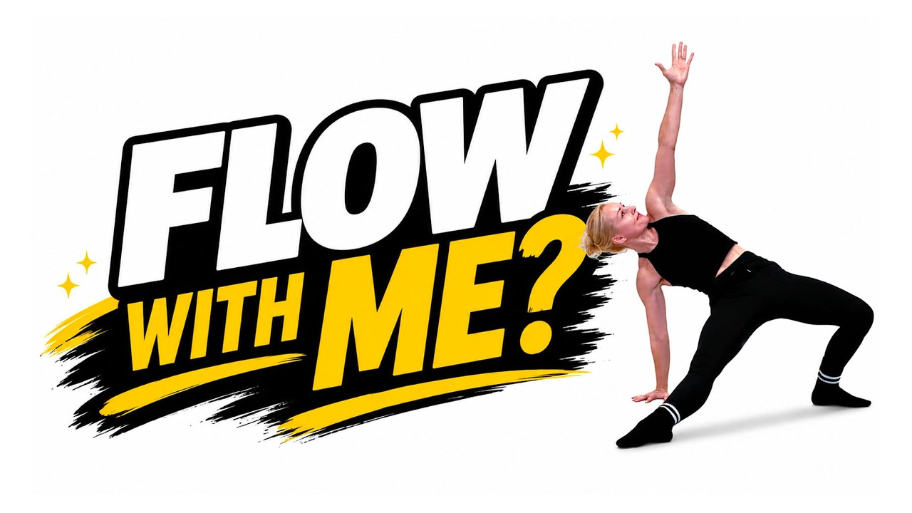 45 Minute Guided Full Body Flow | Challenging & Fluid