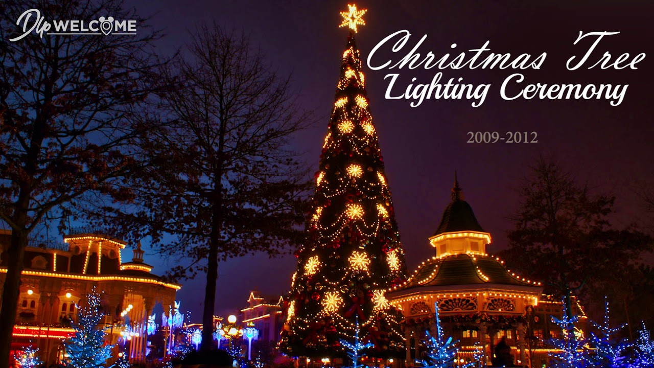 [HQ] Christmas Tree Lighting Ceremony 2009-2012 - Disneyland Paris