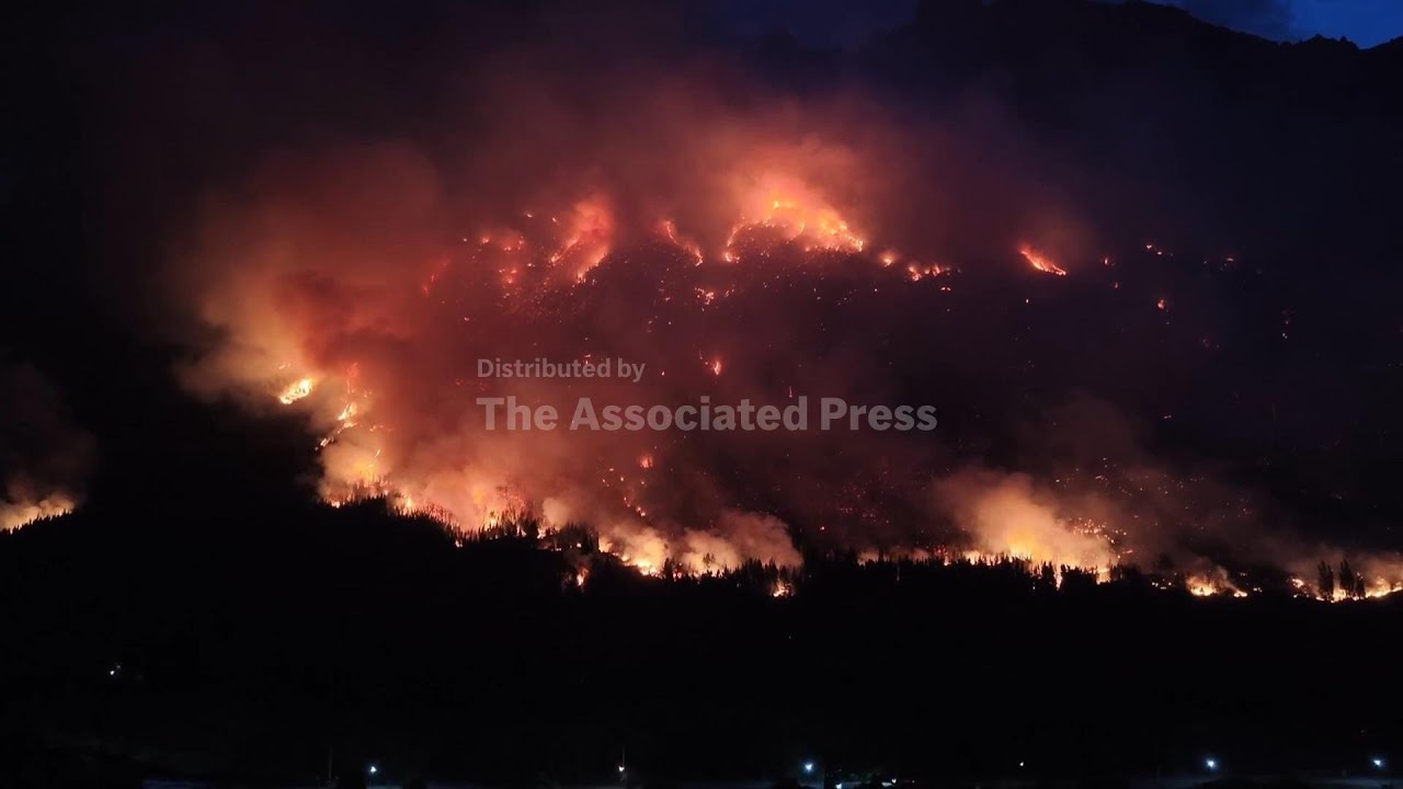 Fires in Argentine Patagonia rip through thousands of hectares of forest