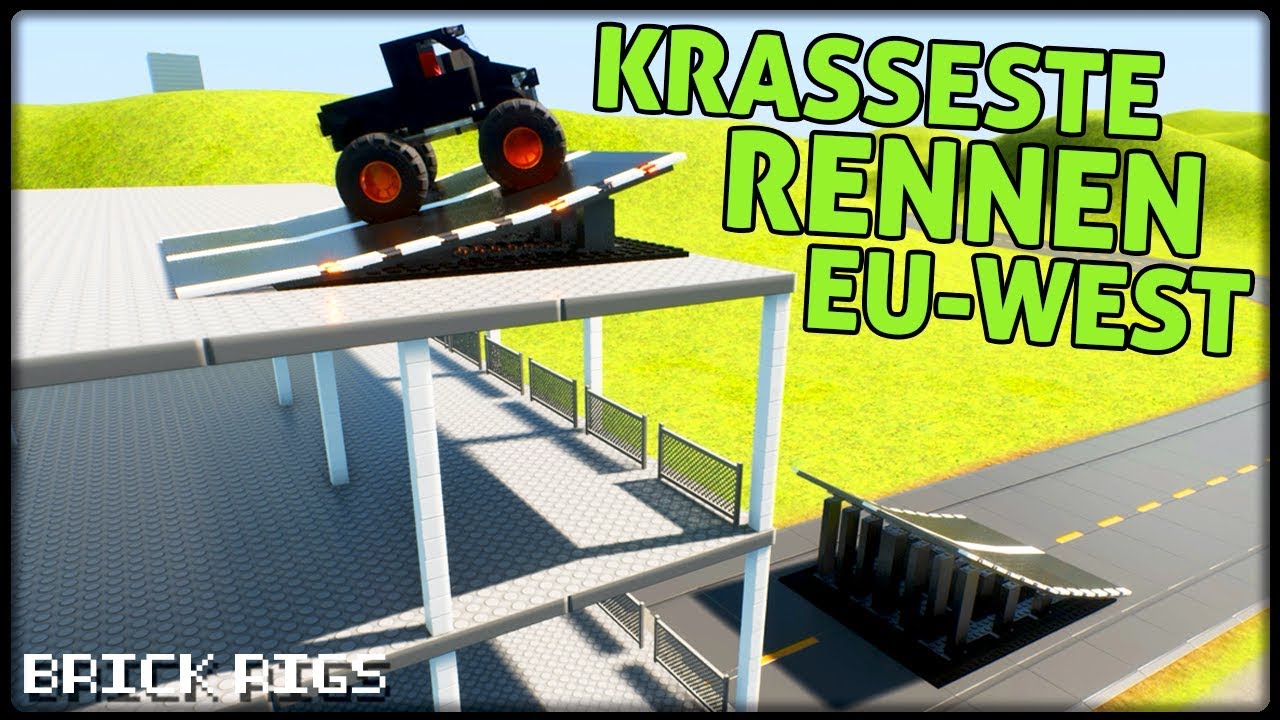 Krasseste Rennstrecke EU-West !!! | BrickRigs | Let´s Play Brick Rigs Deutsch - German | Lego