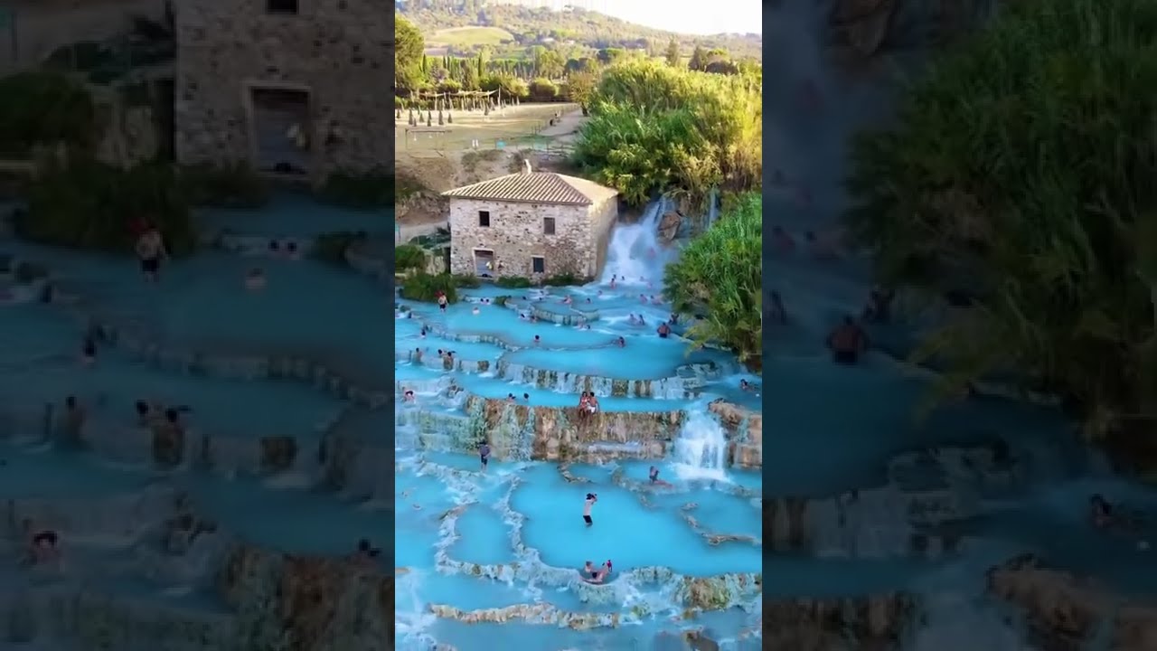 Thermalquellen von Saturnia  #banhngotmaihoa 117 #gopro