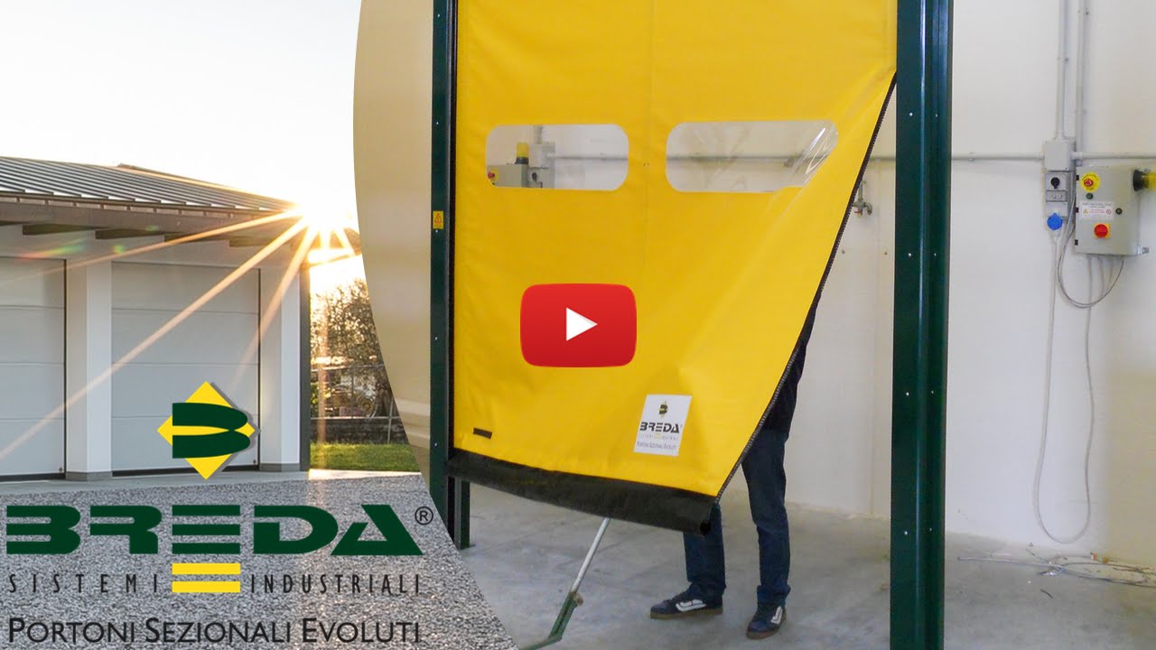 Porte Rapide Breda - Porta ad avvolgimento rapido autoriparante Lampo