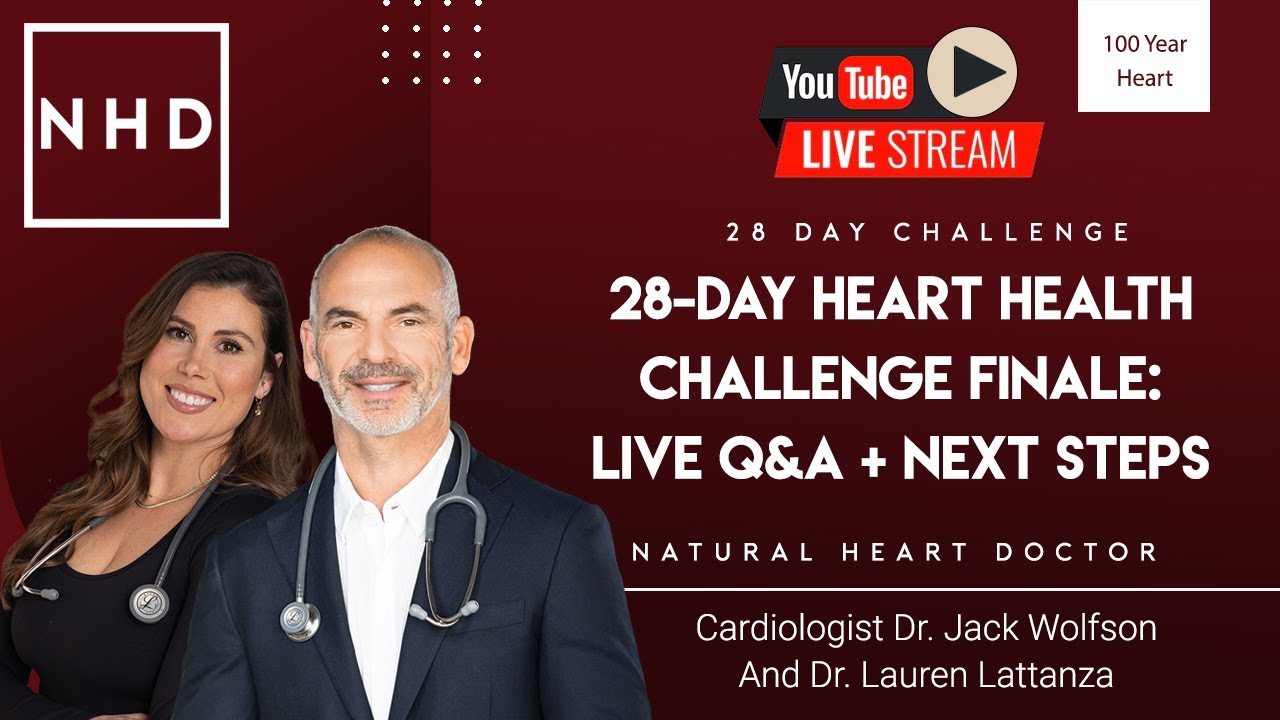 28-Day Heart Health Challenge Finale: Live Q&A + Next Steps