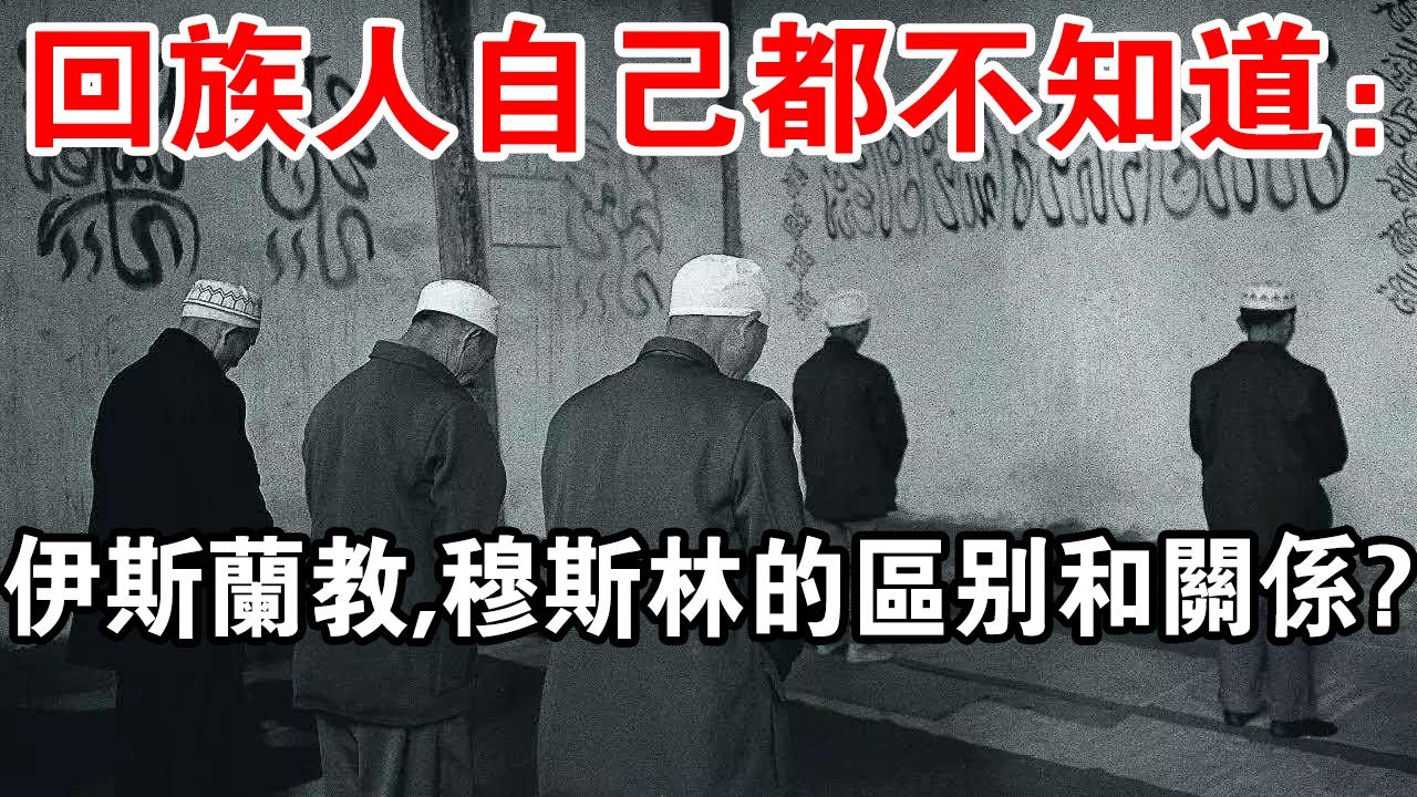 回族人自己都不知道！伊斯蘭教，穆斯林的區別和關係？回族人是穆斯林嗎？