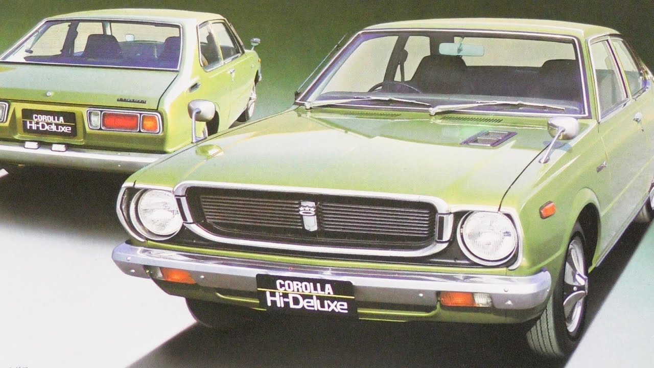 旧車カタログ 昭和49年 30トヨタカローラセダン 1974