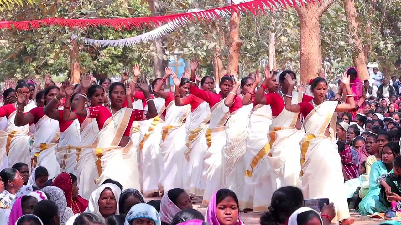 चढ़ावा नाच  // Jubilee year celebration // #jokbahla parish  // @minjcreations  // जुबली समापन 