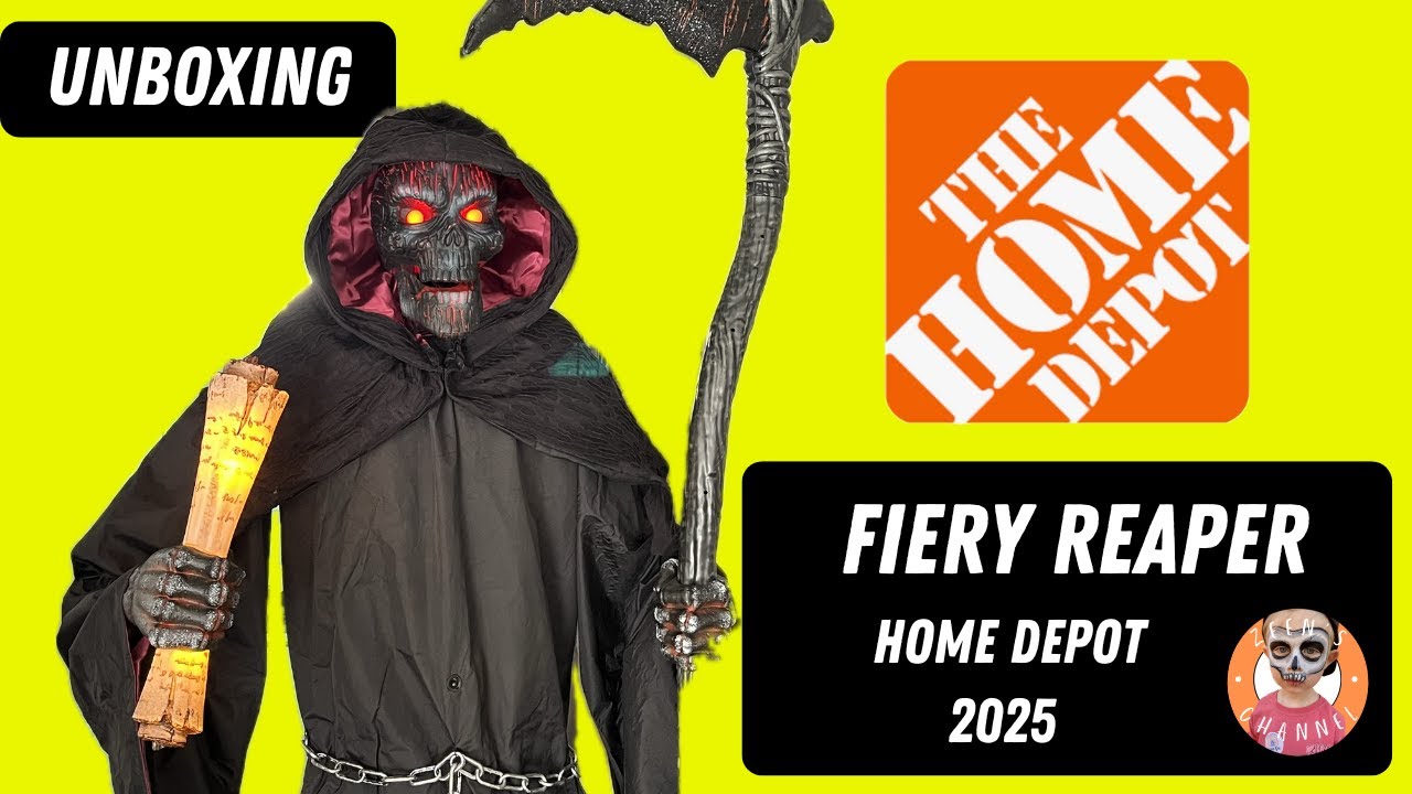 UNBOXING 2025 FIERY REAPER from Home Depot