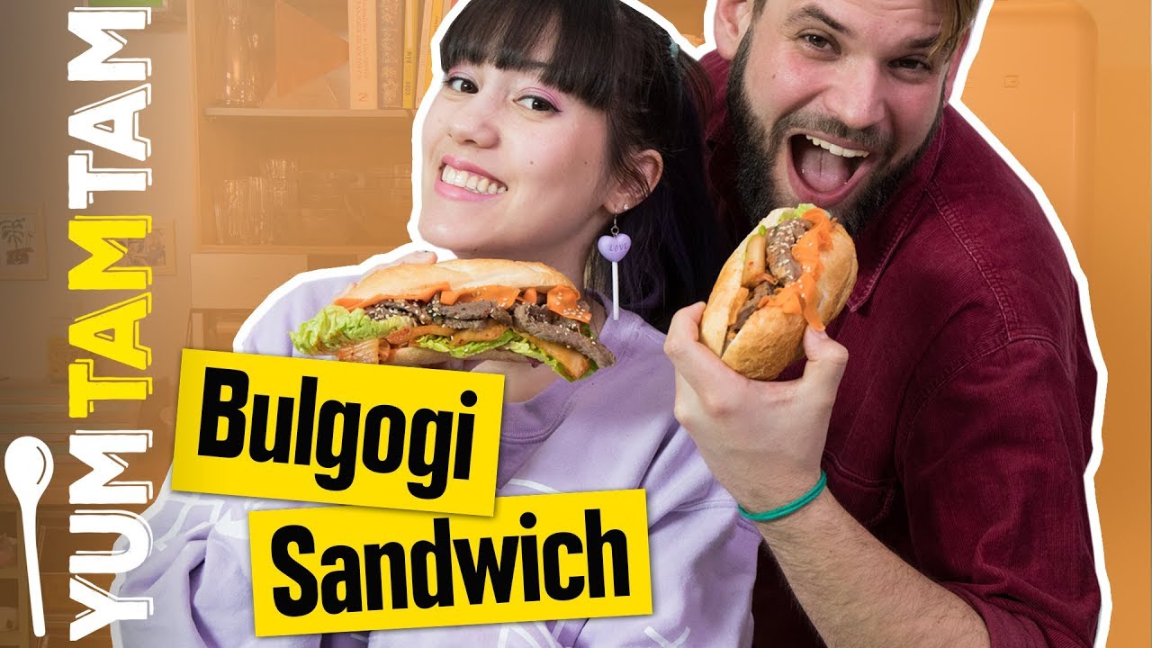 Bulgogi Sandwich // Sandwich Deluxe auf Koreanisch // #yumtamtam