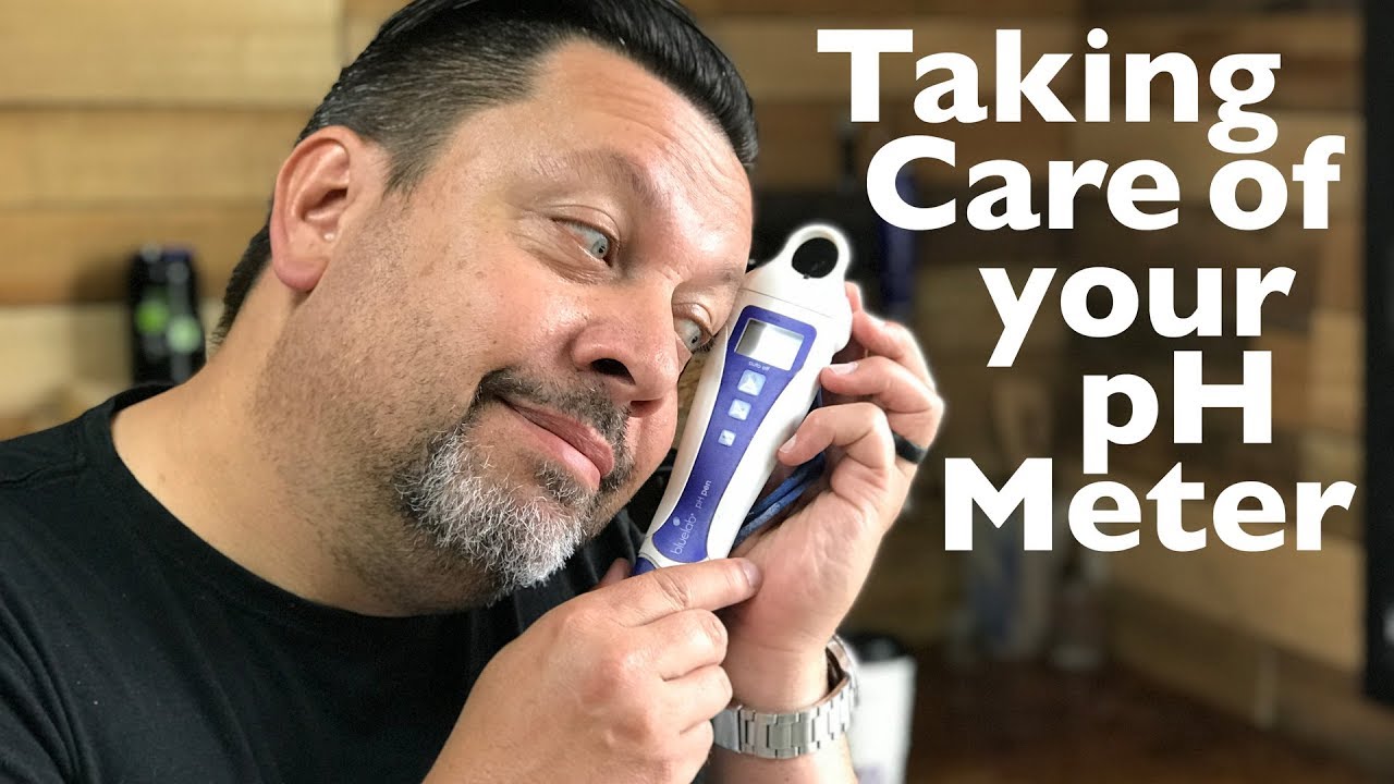 Taking care of your bluelab pH meter when you&rsquo;re not going to be using it for a while. | OCGFAM491