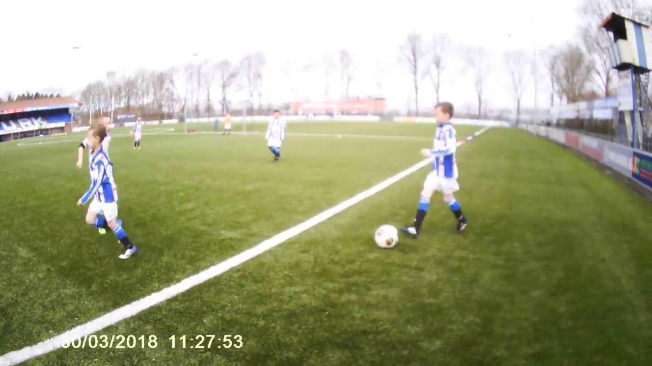 Bekerwedstrijd SVUrk JO9-1 tegen Heerenveen JO9 1