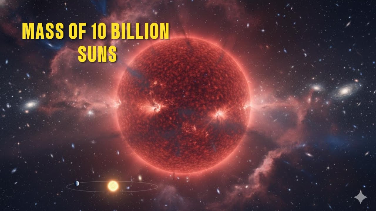 This Star Is Thousands of Times Larger Than Our Sun