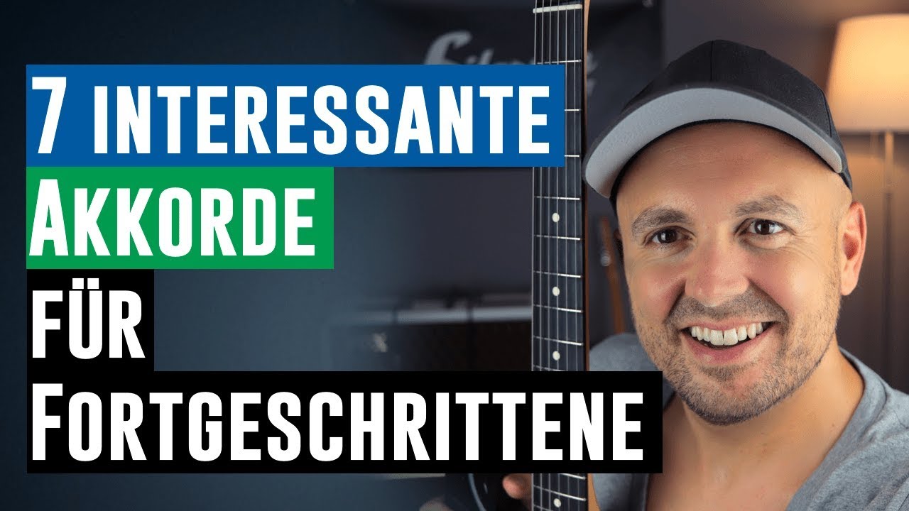 Coole Gitarrenakkorde (für Fortgeschrittene)
