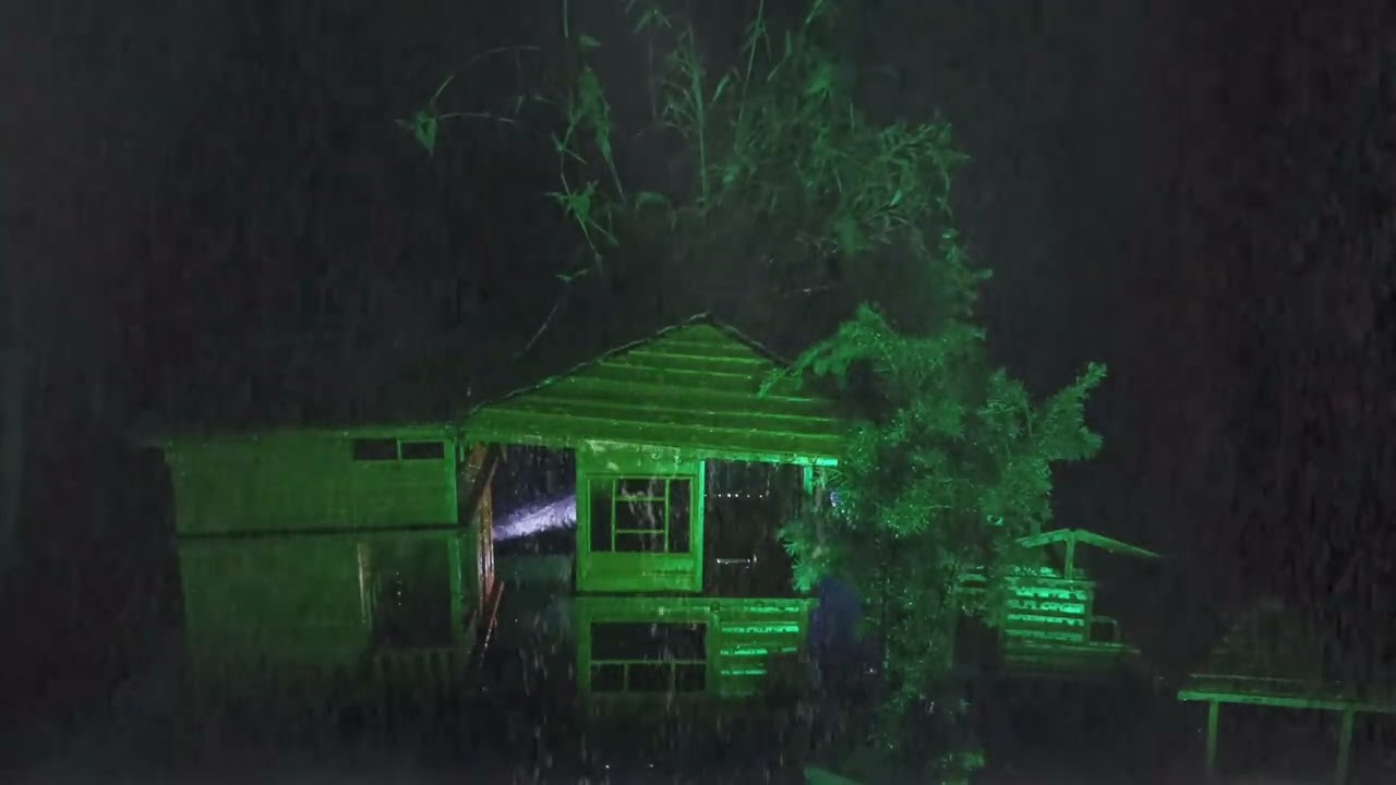 Sleep Fast (3 Minutes) 🪵 Rain on Cabin Roof for Deep Rest