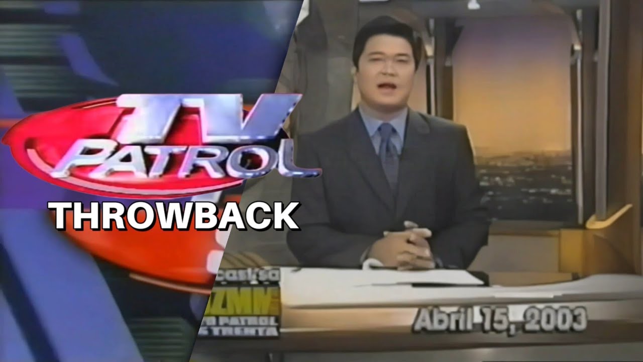 TV Patrol Throwback - SARS: Killer Pneumonia/Attack sa Iraq (PARTIAL) [15-APR-2003]