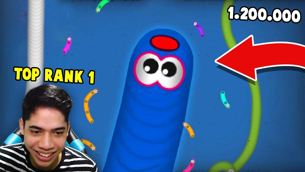 WADAW! GILA GEDE BANGET DAPET PERINGKAT 1 - Worms Zone