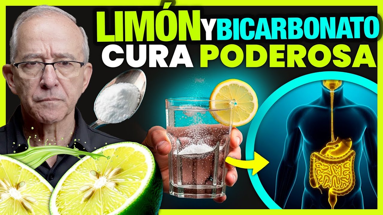 🍋 TOMA 14 DIAS AGUA CON LIMON Y BICARBONATO EN AYUNAS - Oswaldo Restrepo RSC