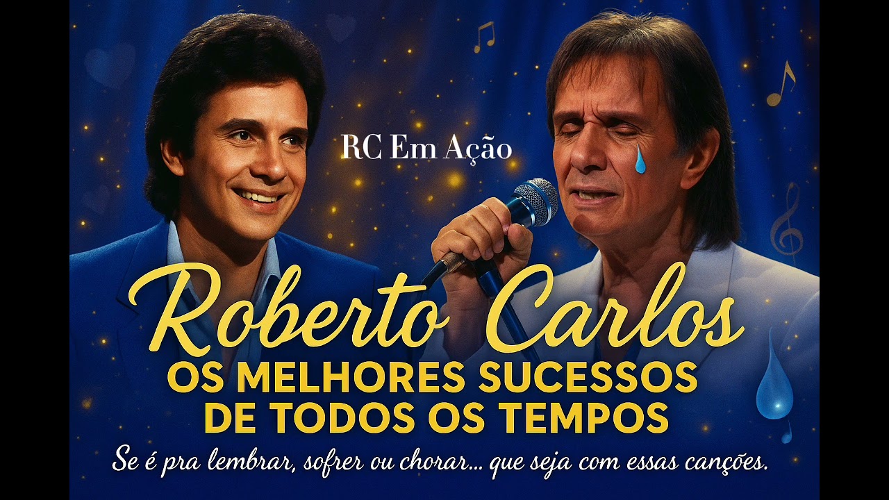 🎶 As Inesquecíveis do Rei 👑 Roberto Carlos – Prepare o 💔! Vai chorar...---