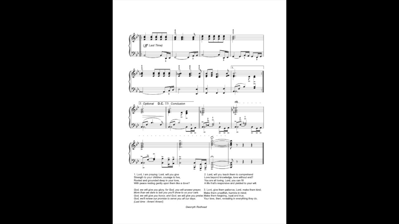 God We Will Give You Glory - Sound Beginnings Piano Solo (SBP4006)