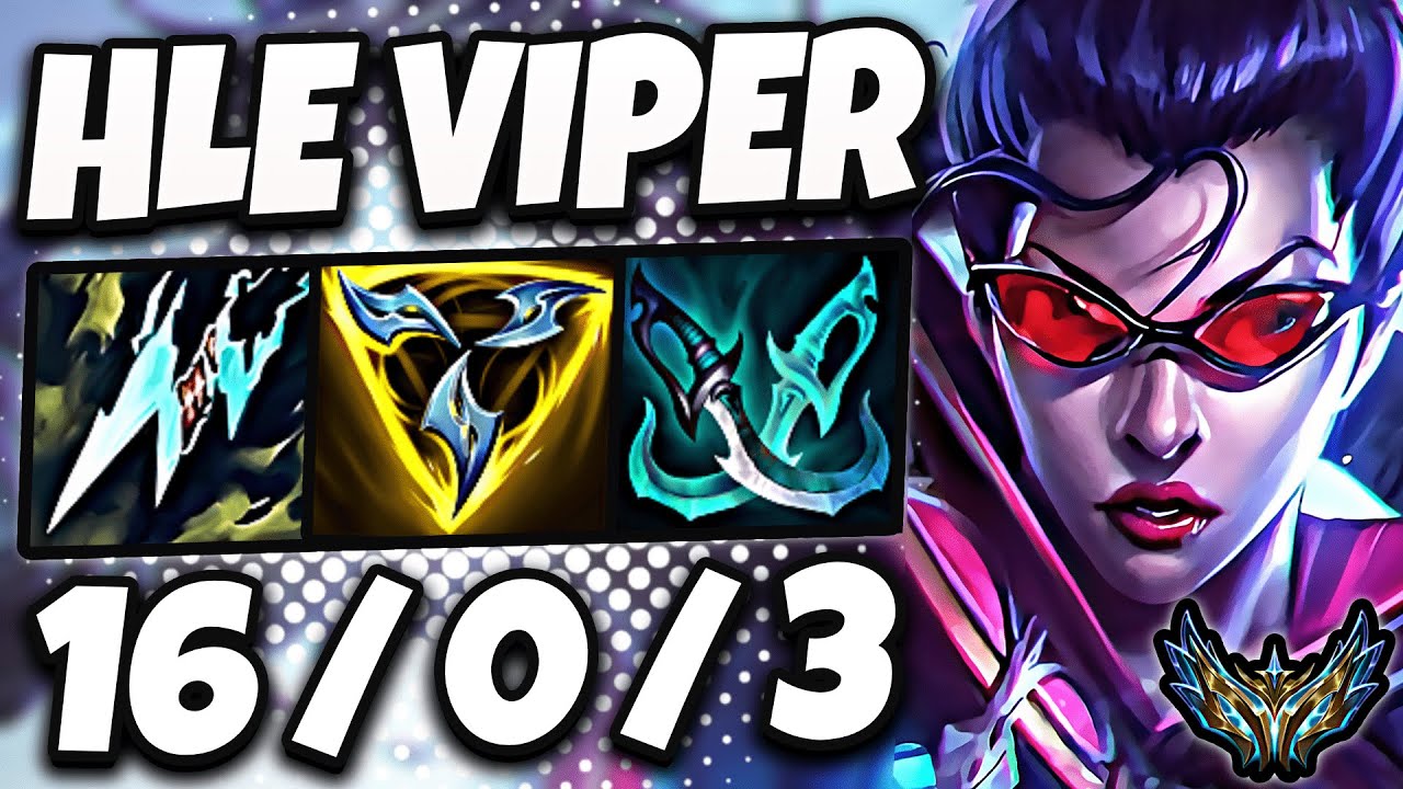 HLE Viper Vayne vs Kaisa [ ADC ] Korea Challenger Patch 13.13 ✅