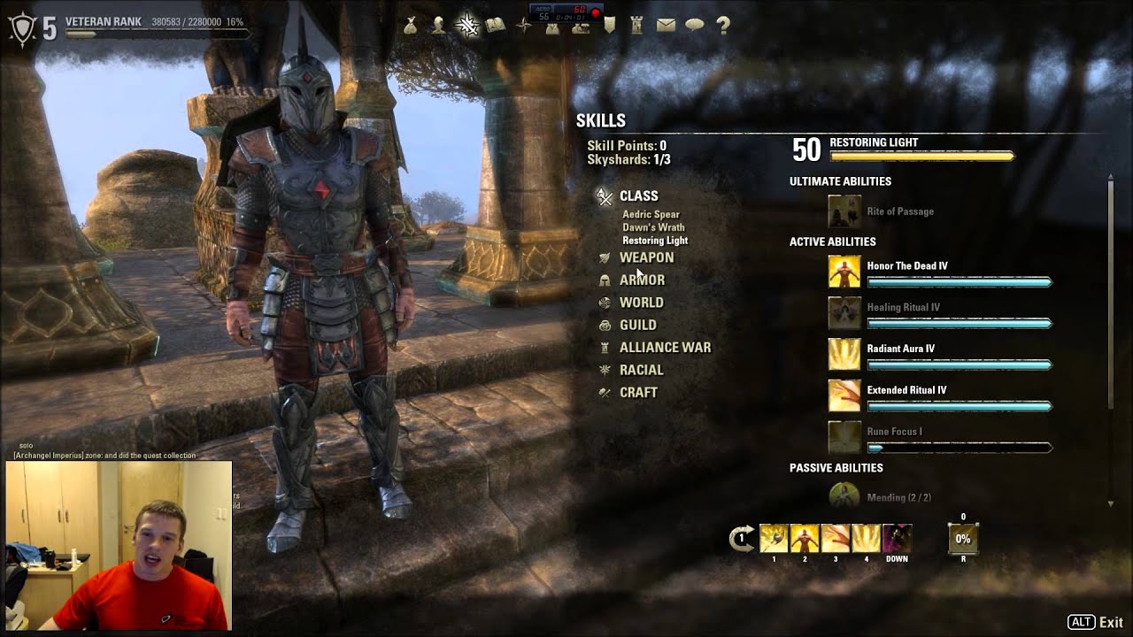 ESO NEVER RESET SKILL POINTS, unlimited amount...nearly