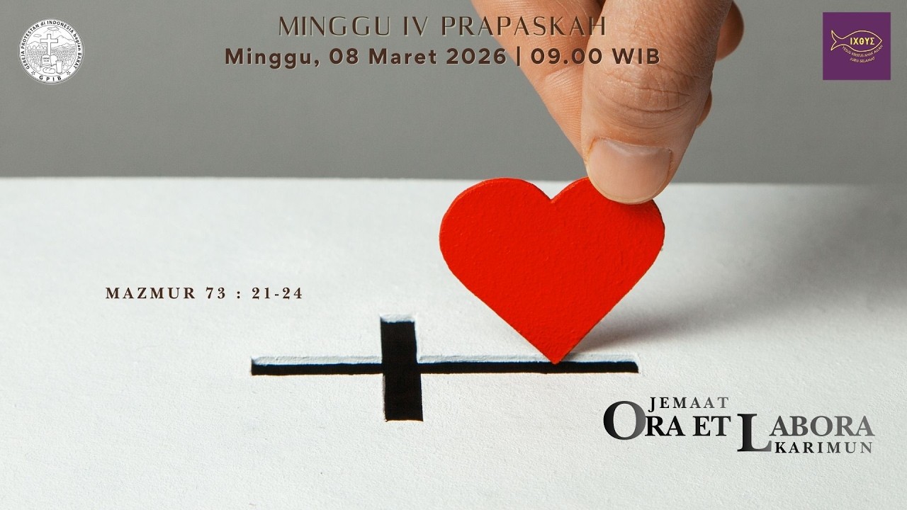 IBADAH MINGGU IV PRAPASKAH- GPIB OEL KARIMUN, 08 MARET 2026 | 09.00 WIB