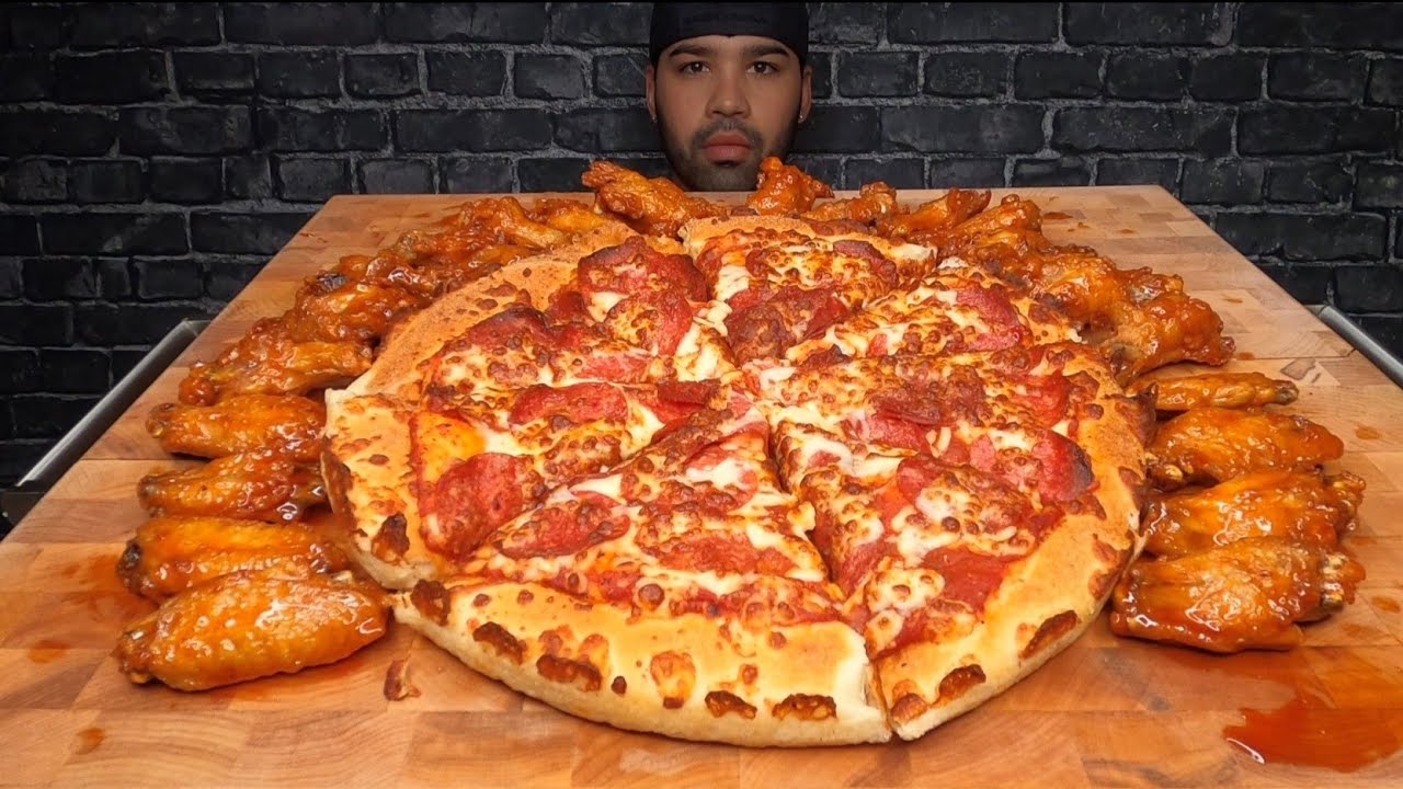 PIZZA HUT MUKBANG