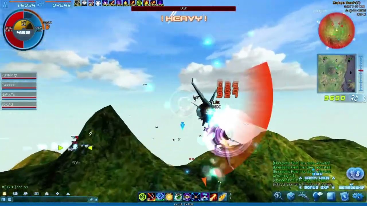 Part 2: War: DGK/EZ MAXXED (Ace Online Subagames)