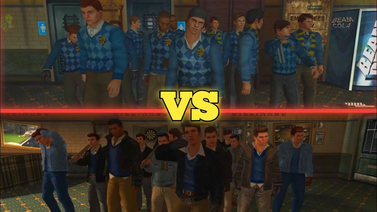 Greasers vs Preps | Things Got Heated at Blue Balls | BULLY NPC WARS