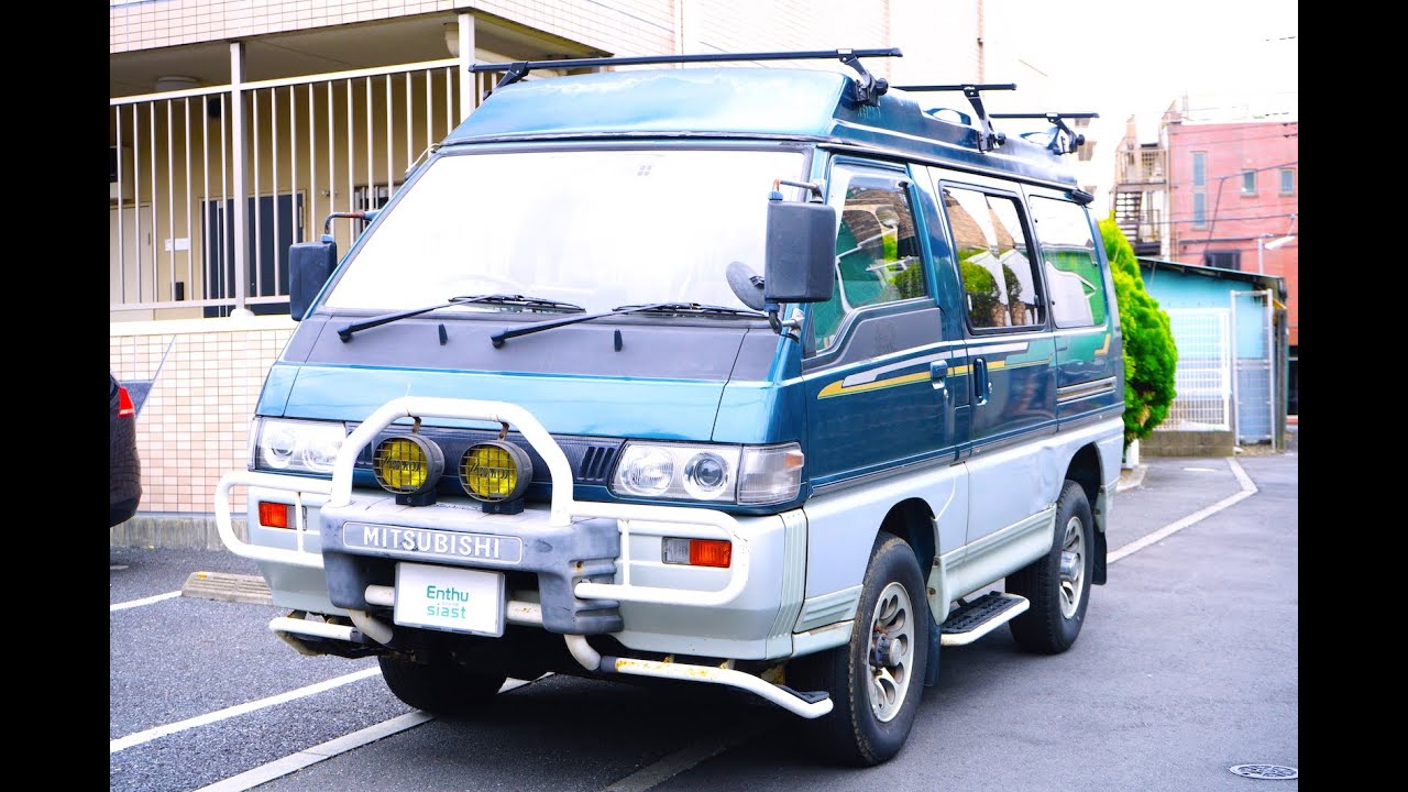 三菱 デリカスターワゴン「ジャスパー」ルーフトップテント仕様　ガソリン仕様で都内のディーゼル規制を回避貴重な三菱デリカスターワゴン「ジャスパー」