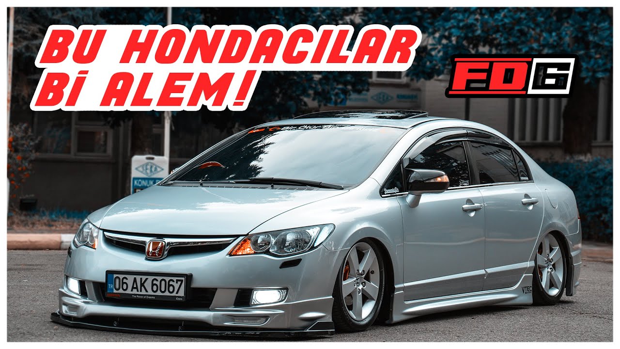 JAPONLAR BU İŞİ YAPIYOR ! HONDA CİVİC | #FD6