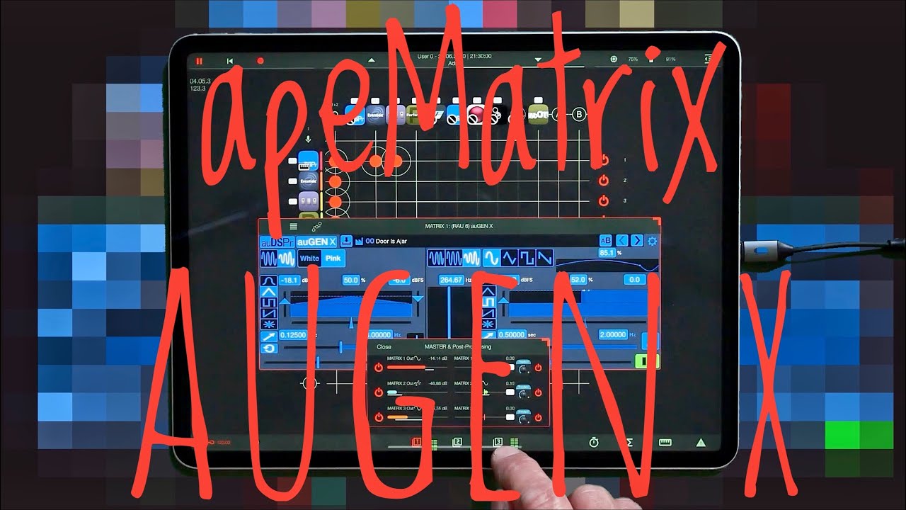 APE 1 &mdash; apeMatrix, сумасшедшие LFO и auGEN X