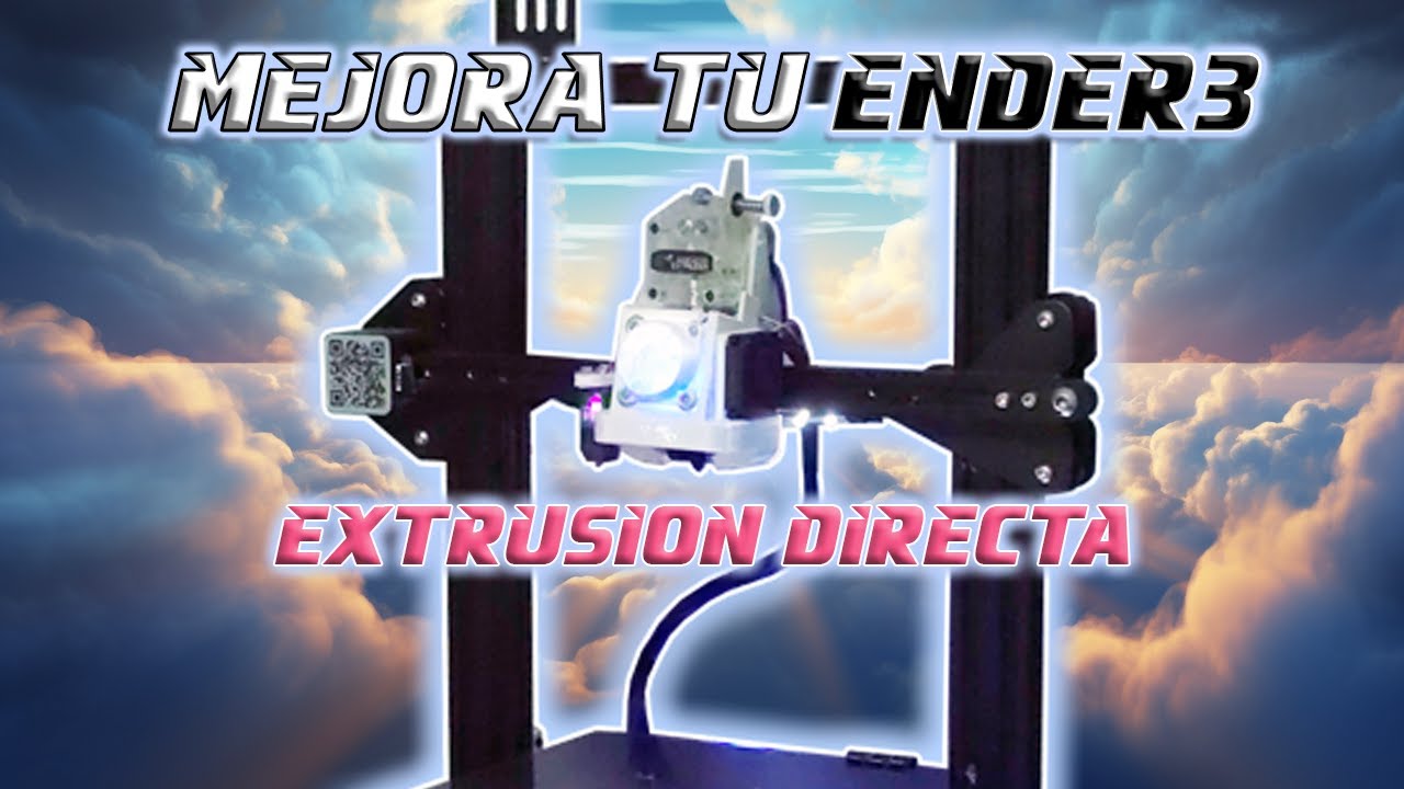 Así conviertes tu Ender3 a extrusión directa ❗🔥