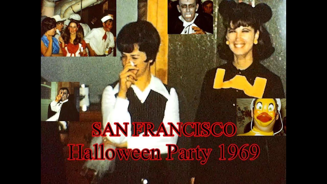 A Super 8 Film Halloween Party in San Francisco, 1969.