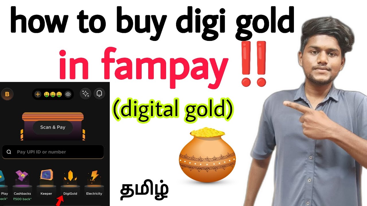 how to buy digigold in fampay / fampay digital gold / how to invest in digigold in fampay / tamil
