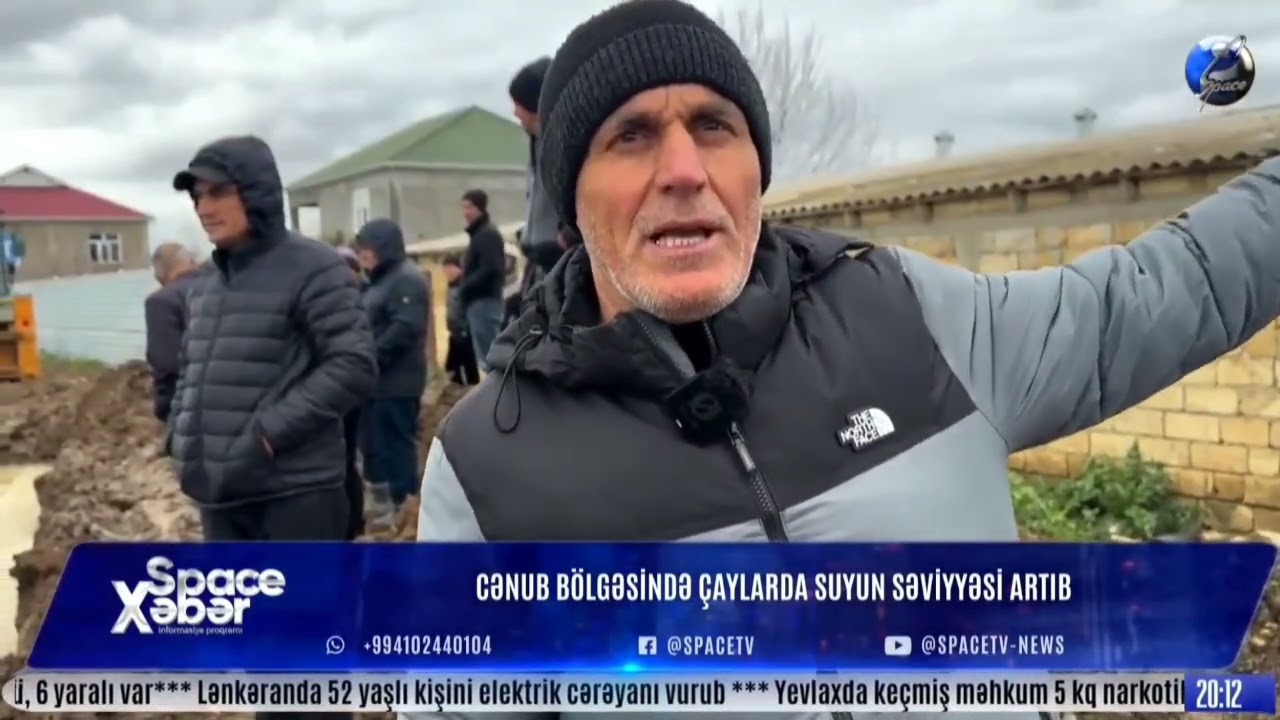 Cənub bölgəsində çaylarda suyun səviyyəsi artıb..#spacetv #cəlilabad #xəbərlər 