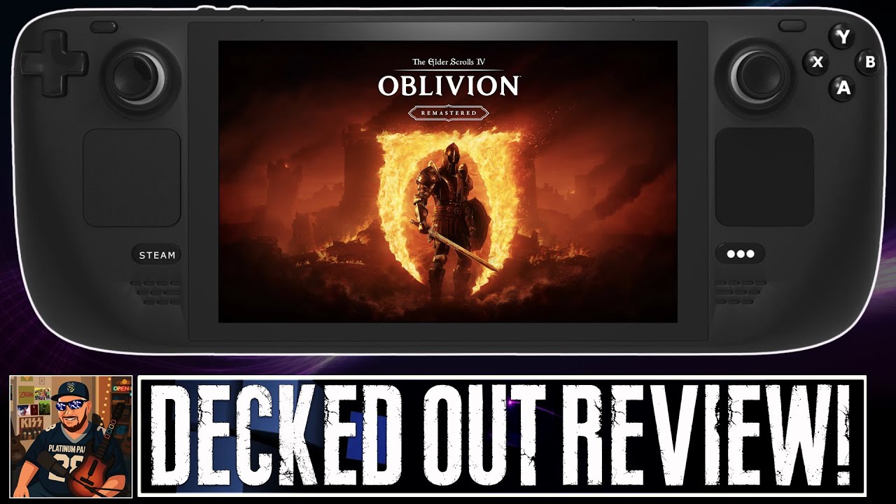 OBLIVION REMASTER DECKED OUT! | STEAM DECK REVIEW
