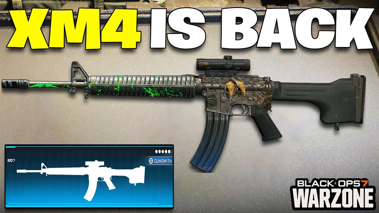 Best XM4 Loadout in Warzone – No Recoil + Fast TTK! (Best XM4 Class Loadout for Warzone 3)