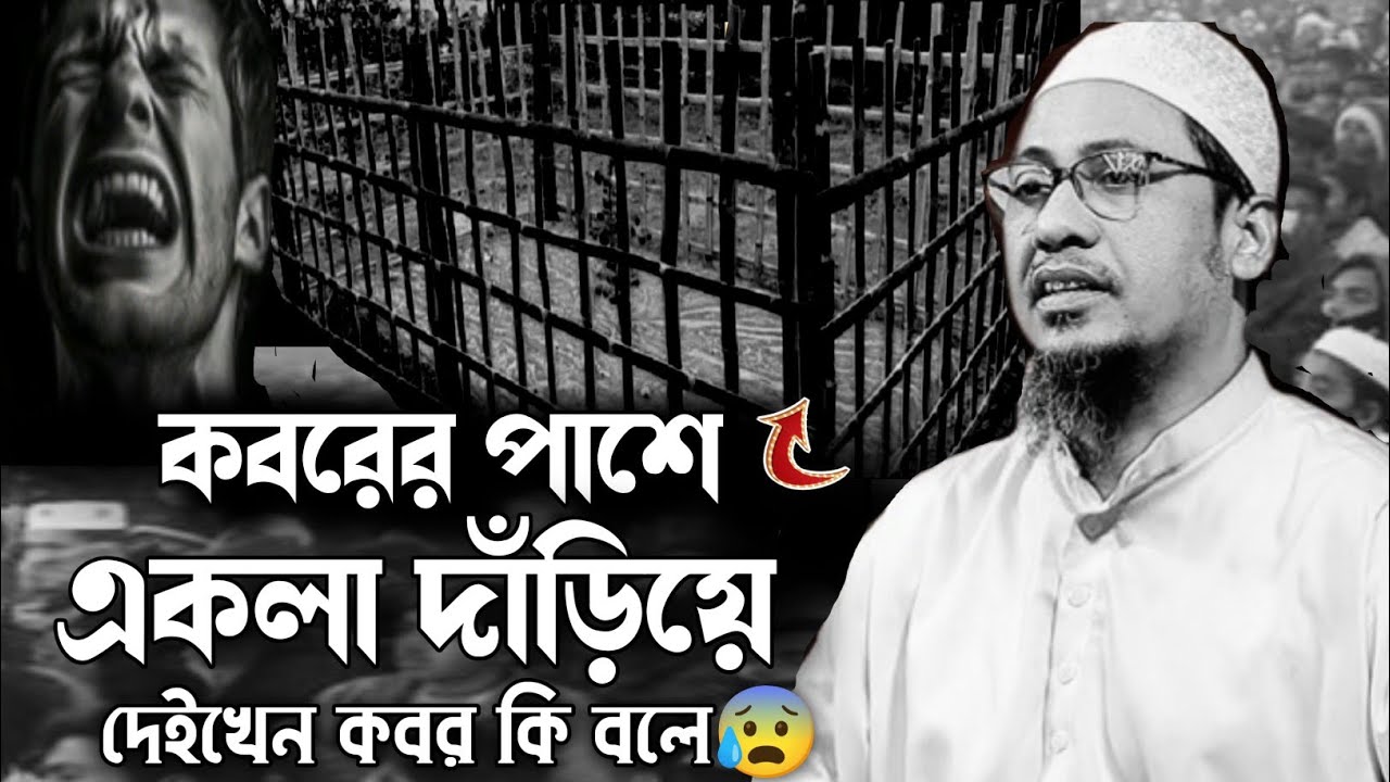 😅💔 কবরের পাশে একলা দাঁড়িয়ে দেইখেন কবর কি বলে😰💔 | আনিসুর রহমান আশরাফি | Anisur Rahman Ashrafi waz |