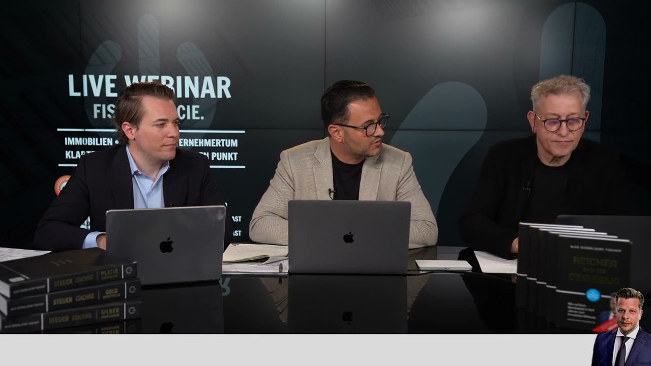 Alex Fischer - Steueroptimierung Webinar 1