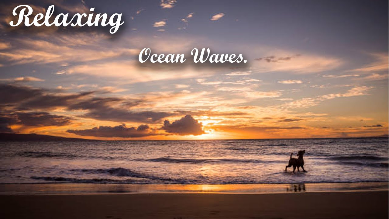 Guitar music for Relaxing Ocean Waves at Golden Hour