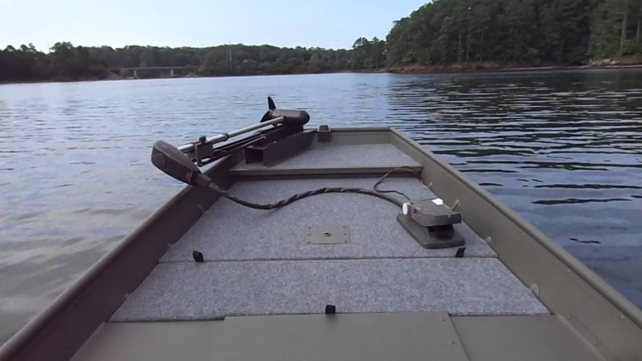 Old 15 HP Johnson at full speed.