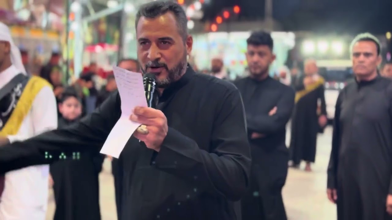 التغطية المرئيةلعزاء الليلة السادسه - محرم الحرام ١٤٤٧موكب أنصار الزهراء ع الرادود ملا أركان الشمري