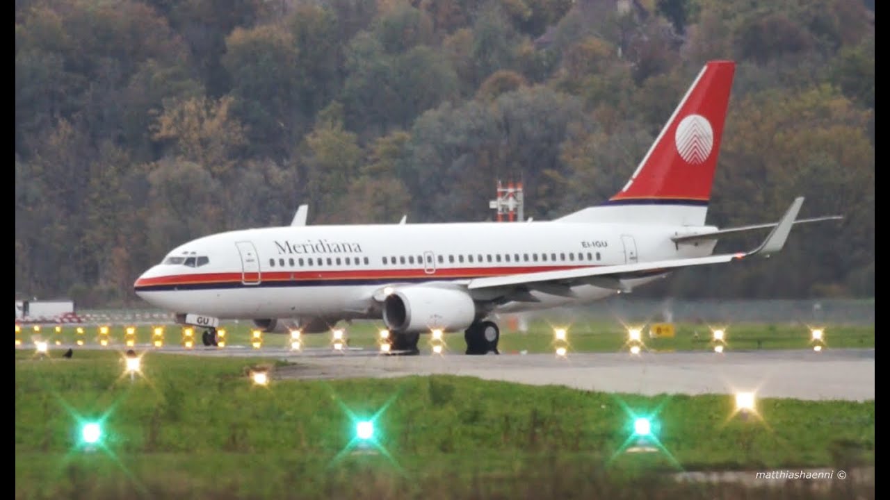 Great Visual Approach! Meridiana Boeing 737-700 Landing & Take-Off (SSC Napoli)